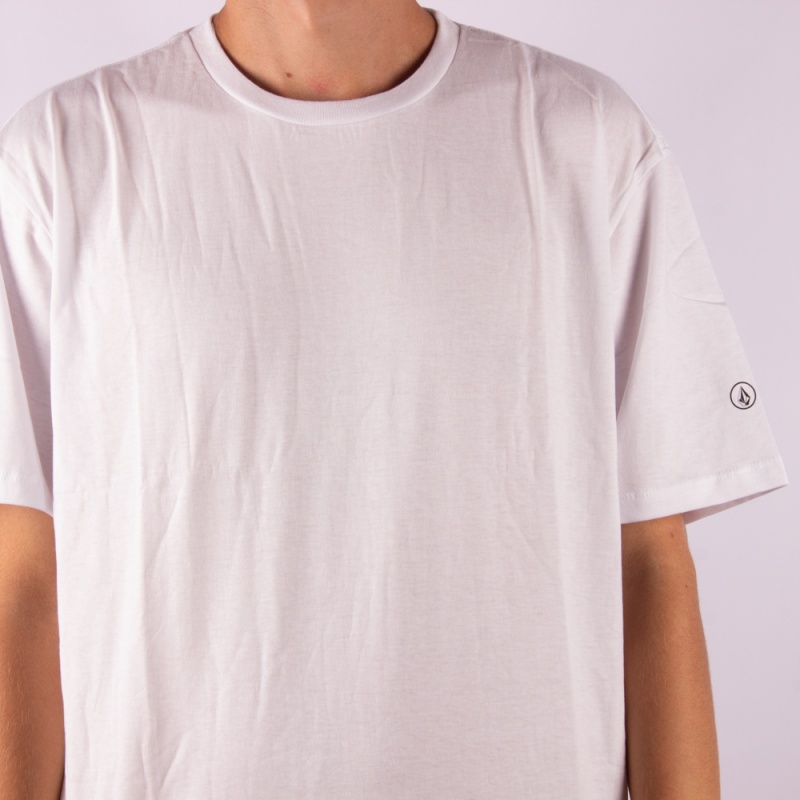 Camiseta Volcom Solid Stone Branco